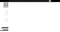 Desktop Screenshot of hemen-biarritz.com